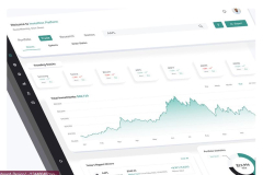 Stock Trading Dashboard Design for Investbox